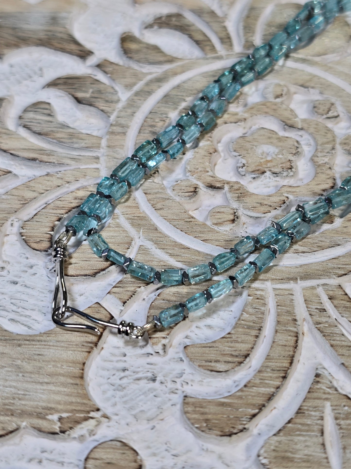 Aquamarine Gemstone Necklace