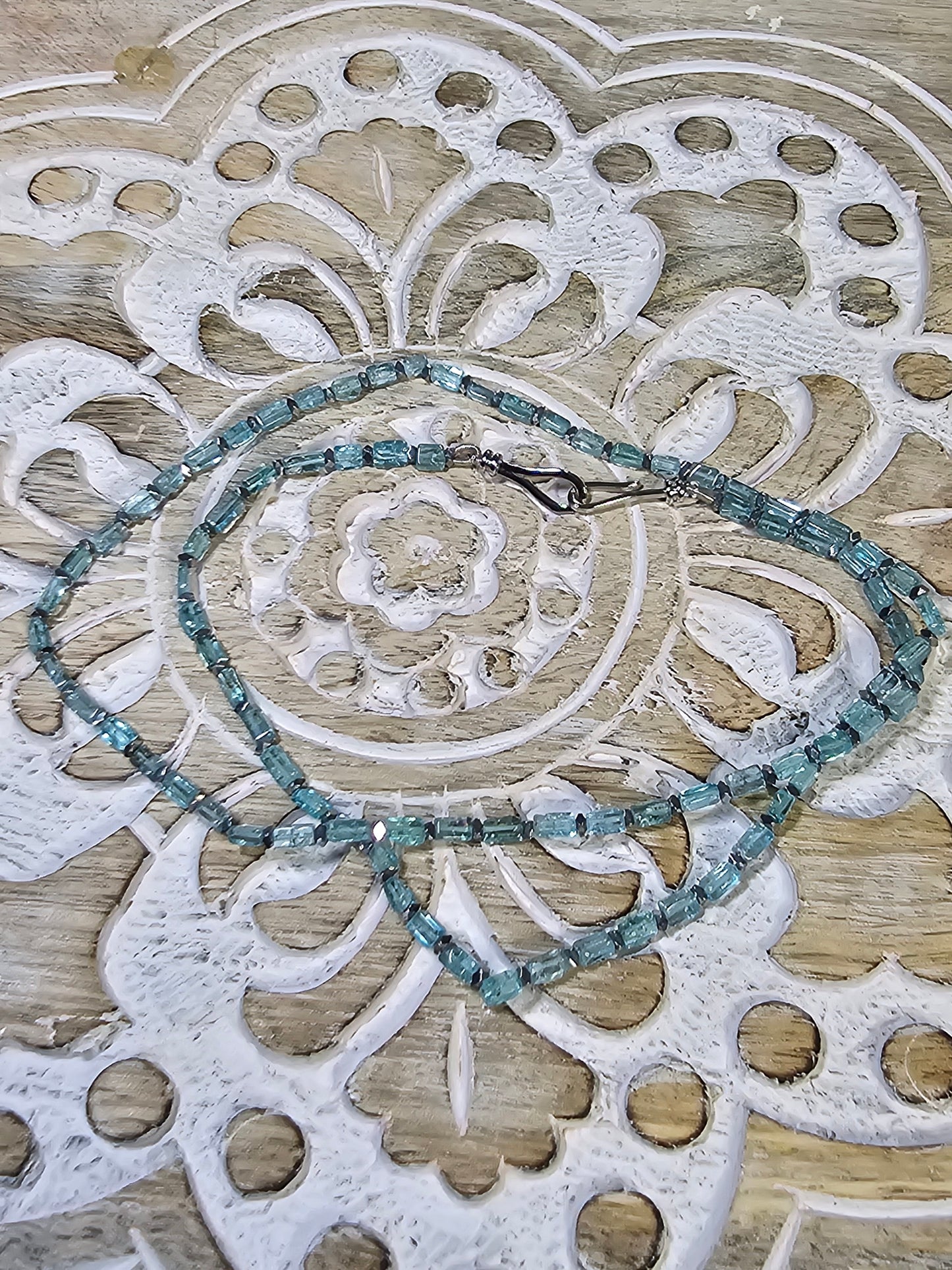 Aquamarine Gemstone Necklace