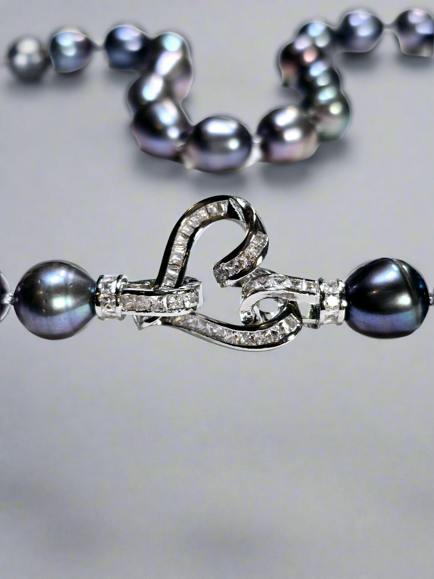 10mm Freshwater Peacock Pearl Necklace