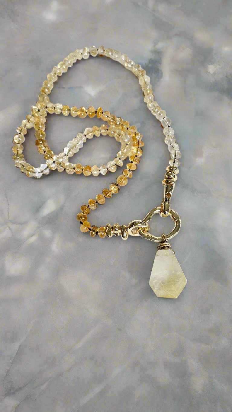 Citrine Necklace