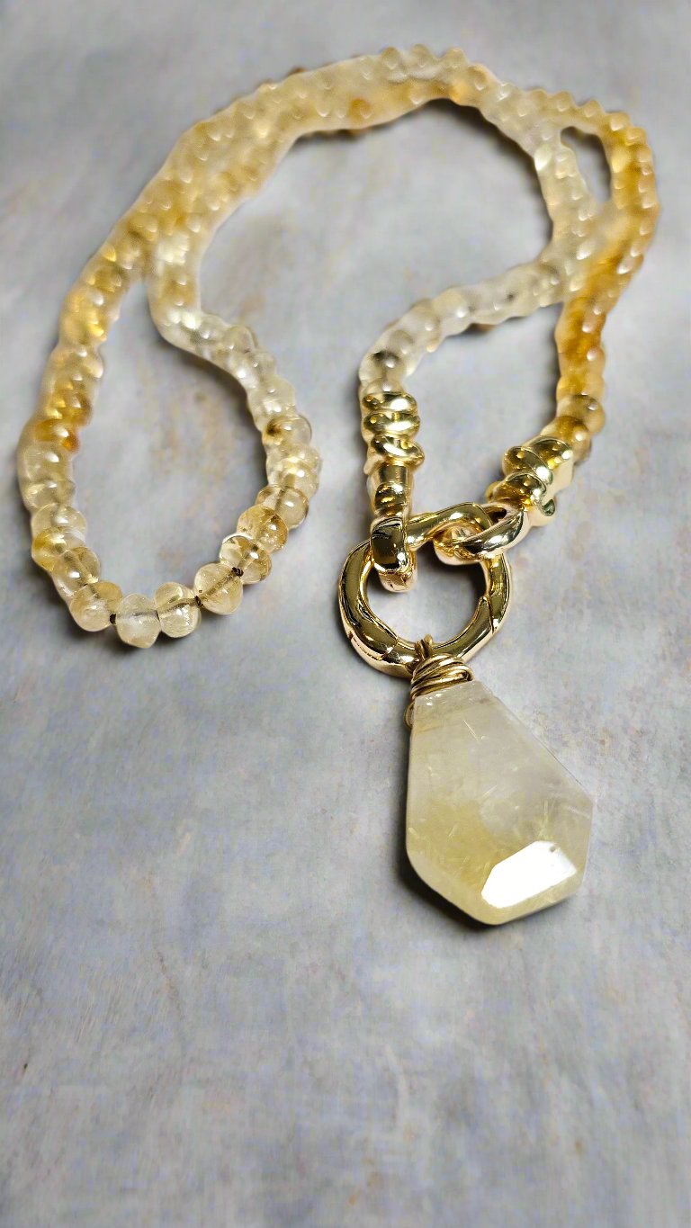 Citrine Necklace