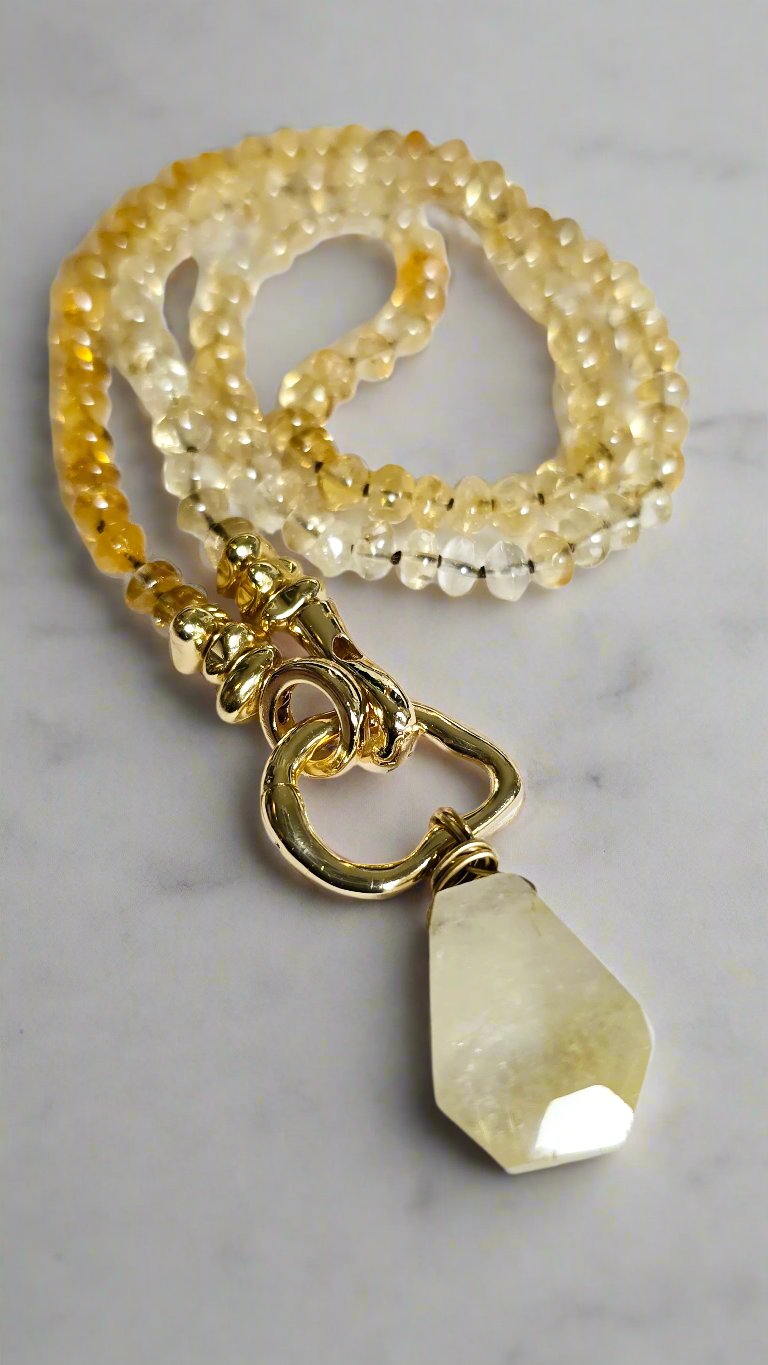 Citrine Necklace