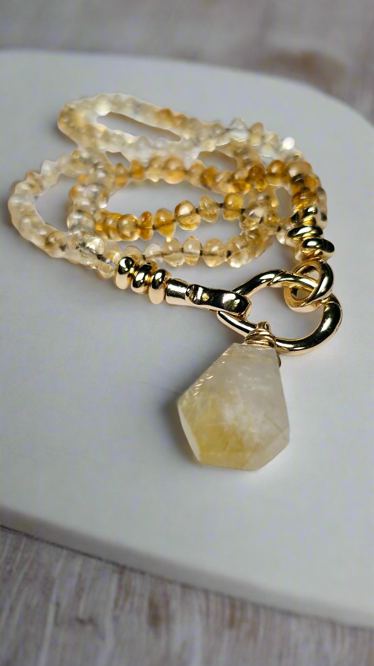 Citrine Necklace