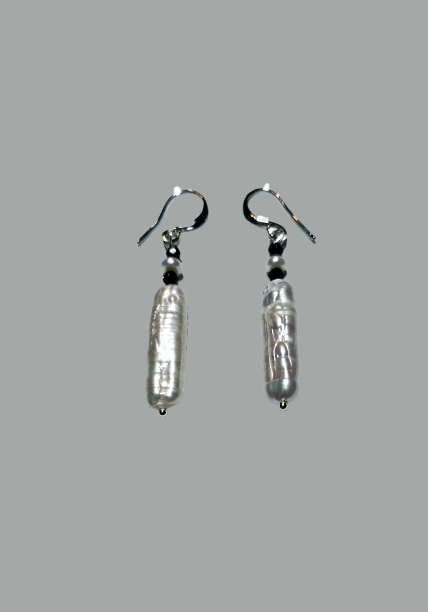Biwa Freshwater Pearl Drop Earrings