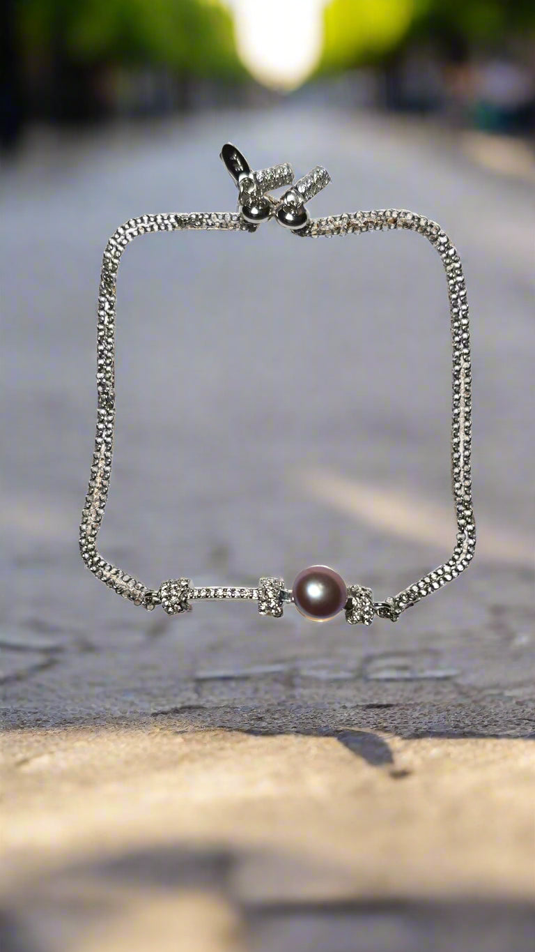 Small Dainty Sterling Silver Bracelet