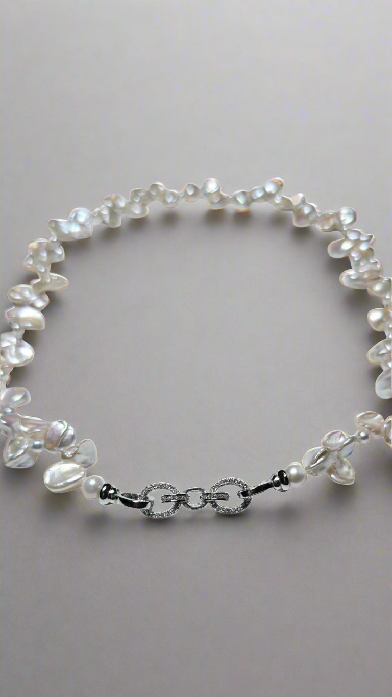 Keshi Pearl Necklace