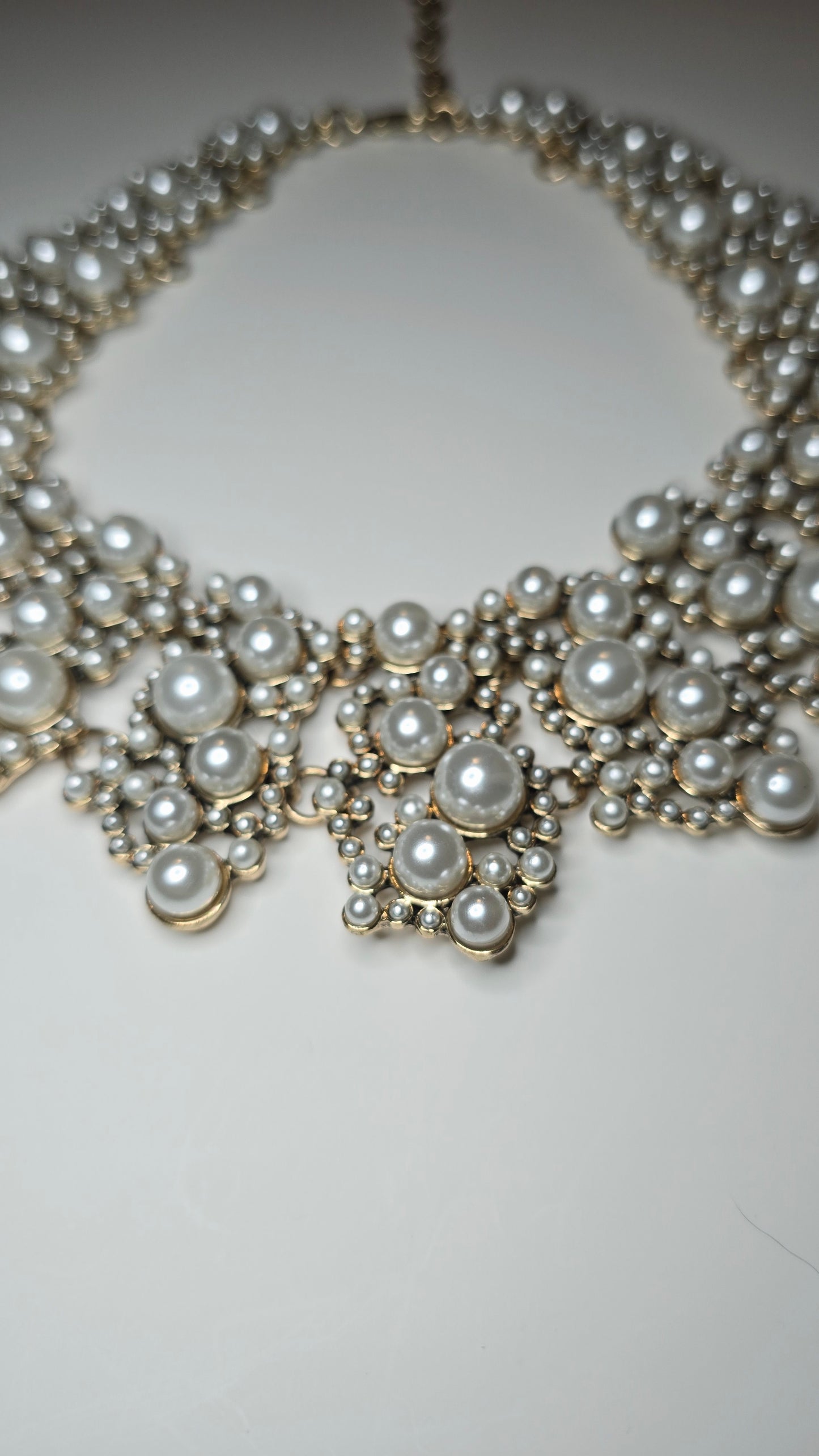 Lux Costume Pearl Necklace