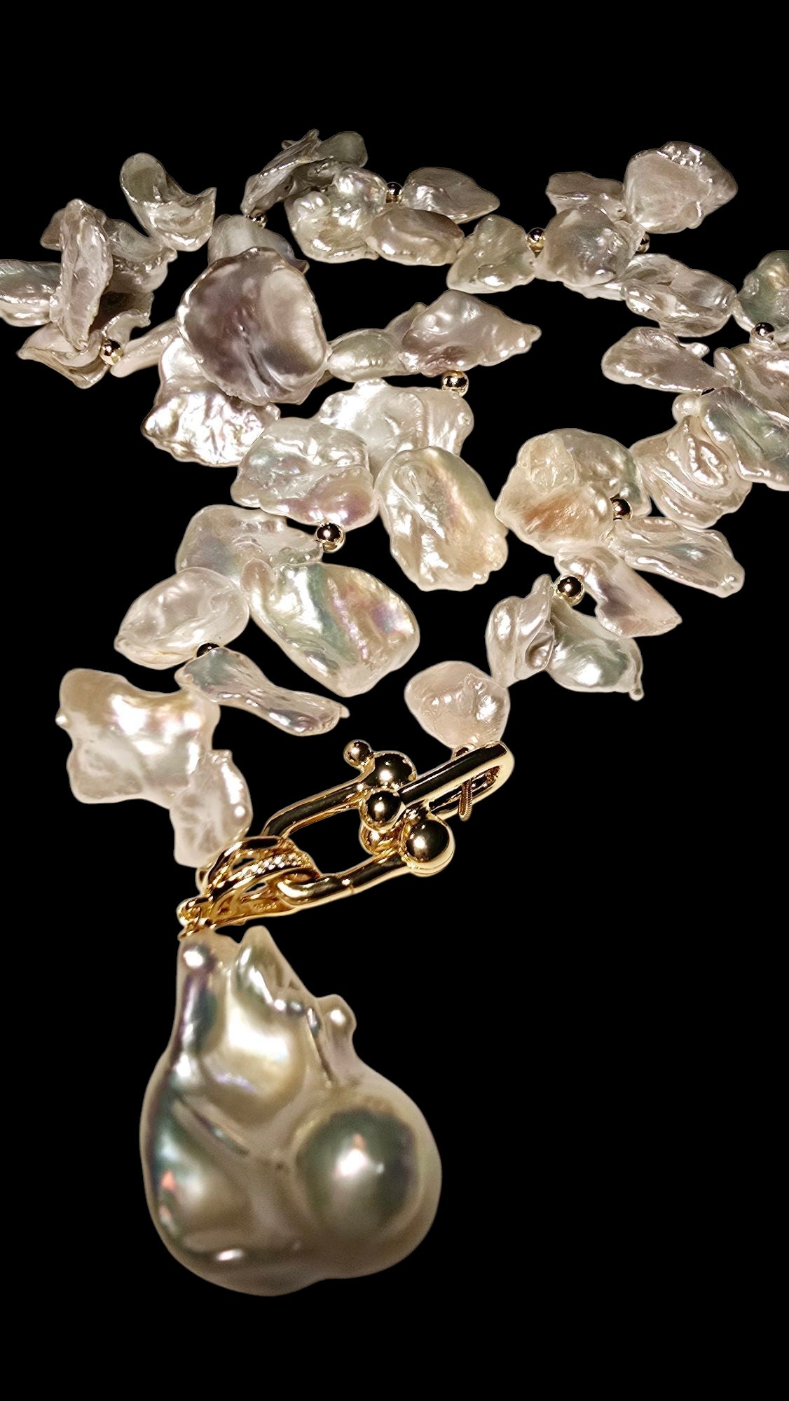Keshi Pearl Necklace