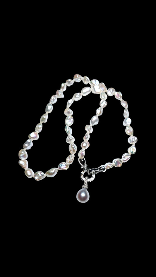 Pearl Nugget Necklace