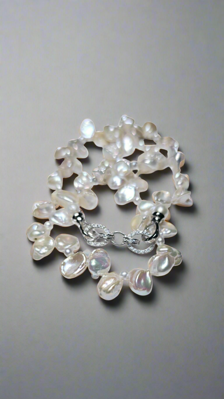 Keshi Pearl Necklace