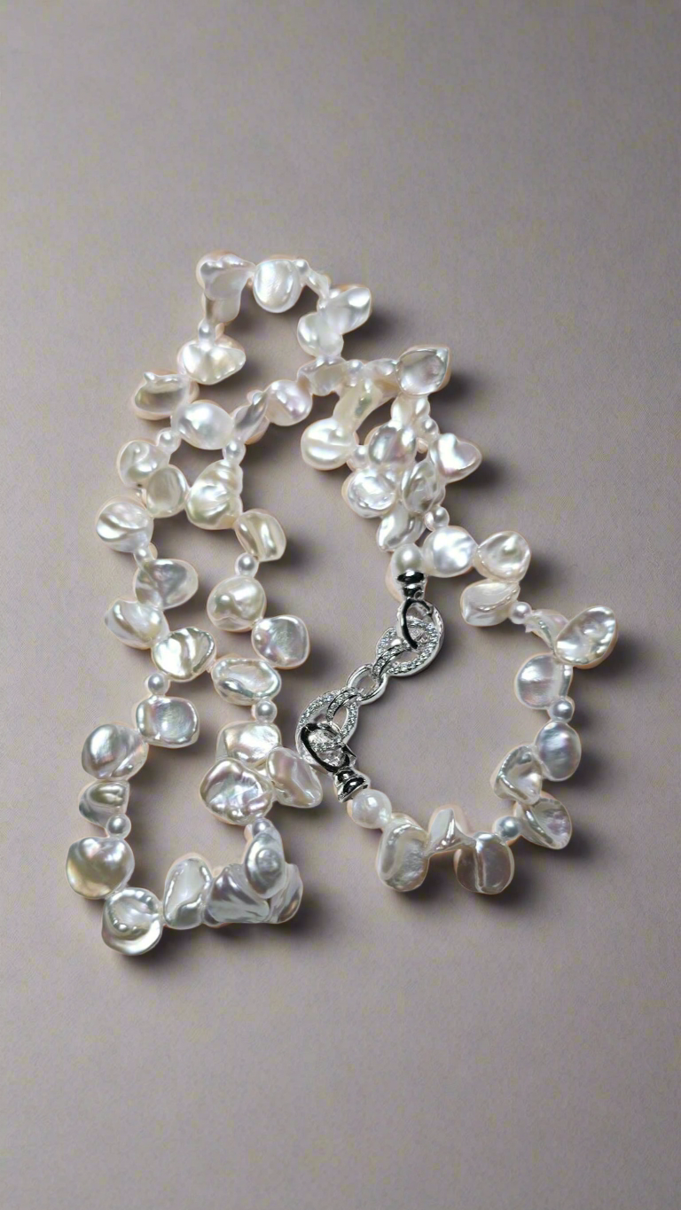 Keshi Pearl Necklace