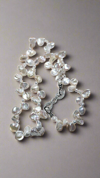Keshi Pearl Necklace