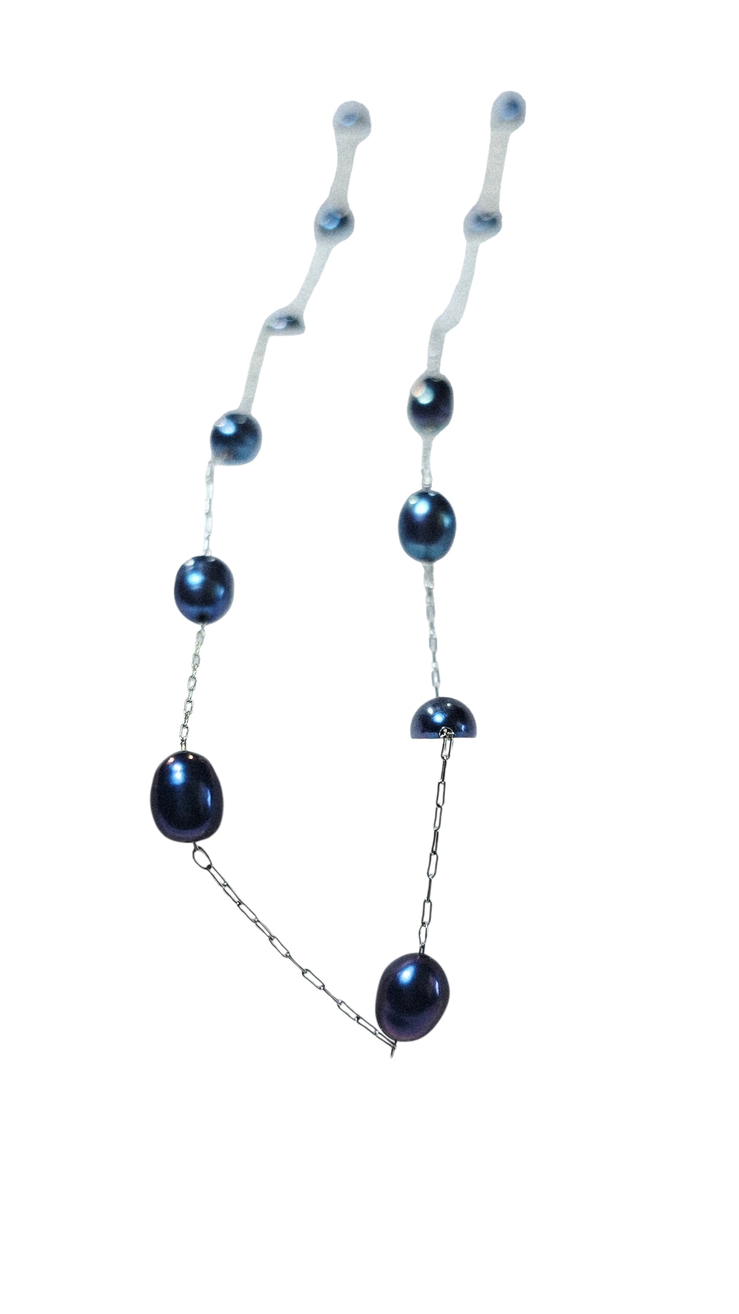 Peacock Pearl Necklace