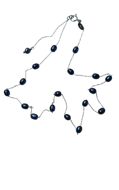 Peacock Pearl Necklace