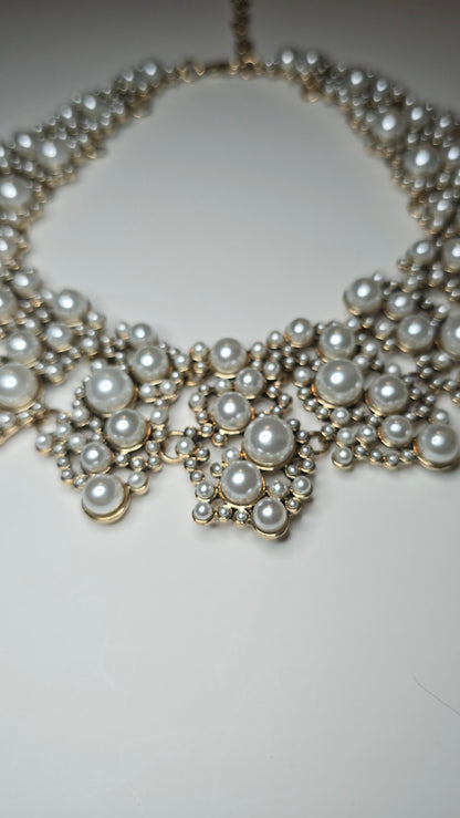 Lux Costume Pearl Necklace