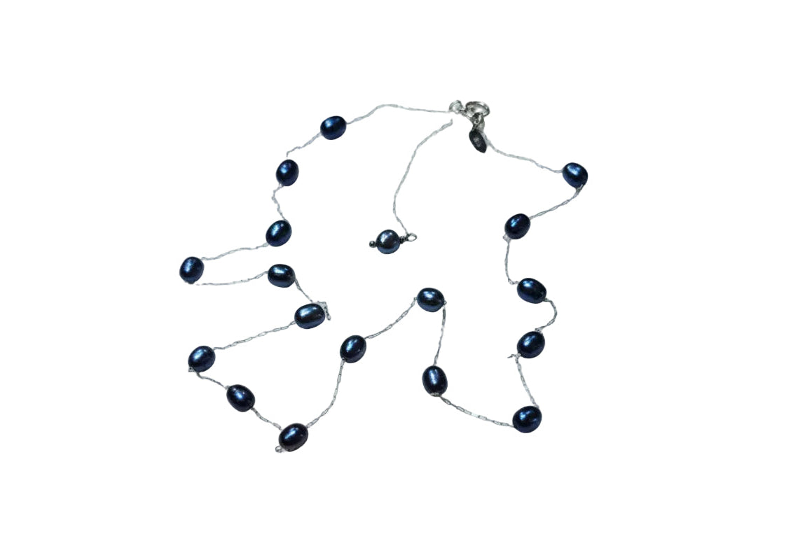 Peacock Pearl Necklace