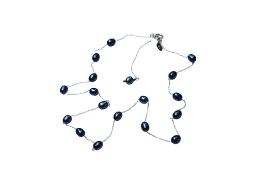 Peacock Pearl Necklace