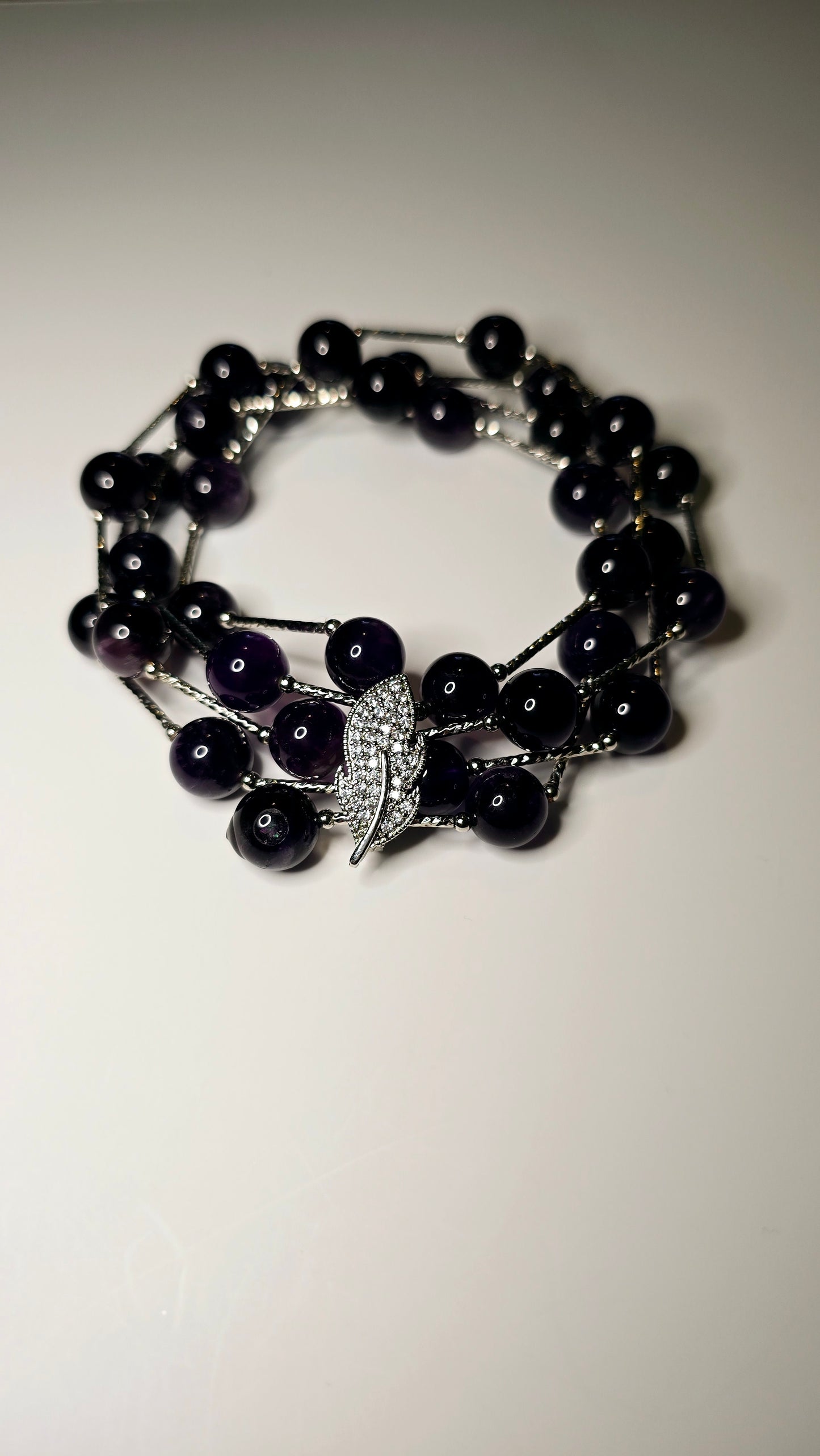 Adjustable Amethyst Necklace